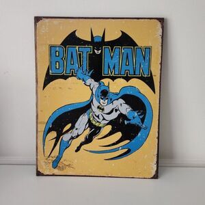 Bat Man Poster | DC Comics, Justice League Fans | Kids Bedroom Wall Art